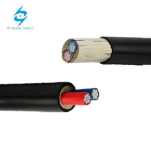 Cable de alambre con aislamiento de aluminio revestido LV del PVC de 2 bases 16m m